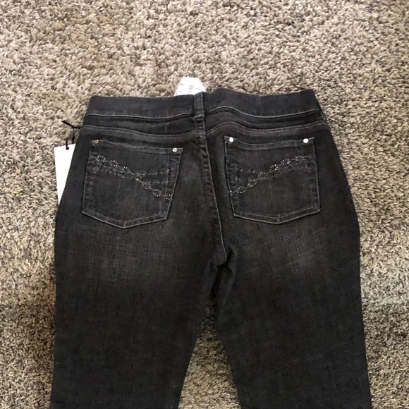 NWT White House | Black Market Dark Gray Jeans - Picture 3 of 8